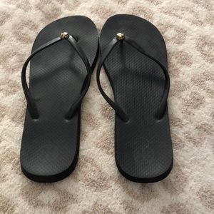 Tory Burch black flip flops